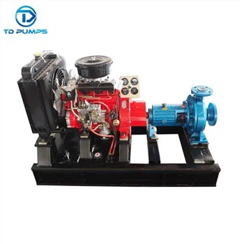 Дизельный насосный агрегат для орошения Четырехколесная насосная станция Дизельный насос высокого давления